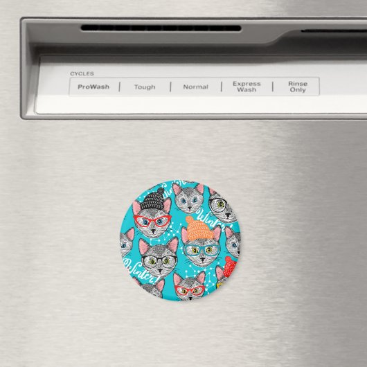 Kat in de pet magneet (Insitu (Vaatwasser))