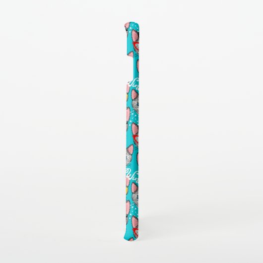 Kat in de pet samsung galaxy hoesje (Rechterkant)