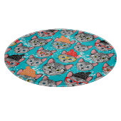 Kat in de pet snijplank (Hoek)