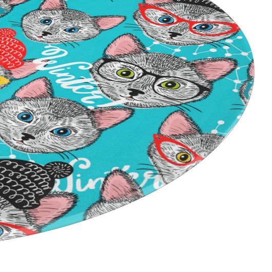 Kat in de pet snijplank (Hoek)