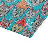 Kat in de pet snijplank (Hoek)