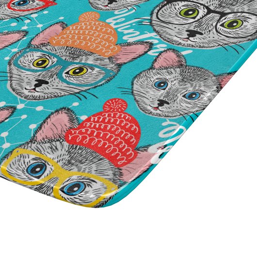 Kat in de pet snijplank (Hoek)