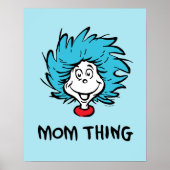 Kat in de Pet | Thing 1 Thing 2 - Mam Ding Poster (Voorkant)