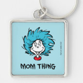 Kat in de Pet | Thing 1 Thing 2 - Mam Ding Sleutelhanger (Voorkant)