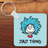Kat in de Pet | Thing 1 Thing 2 - Papa Thding Sleutelhanger (Voorkant)