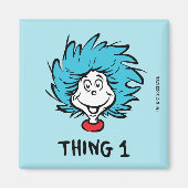 Kat in de Pet | Thing 1 Thing 2 - Thing 1 Magneet (Voorkant)