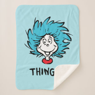 Kat in de Pet   Thing 1 Thing 2 - Thing 2 Sherpa Deken