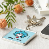 Kat in de Pet | Thing 1 Thing 2 - Zuster Thding Sleutelhanger (Zijkant)