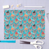 Kat in de pet tissuepapier (Craft)