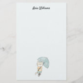 Kat in de regen Stationery Briefpapier (Voorkant)