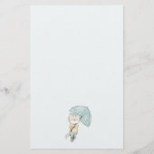 Kat in de regen Stationery Briefpapier (Achterkant)