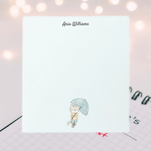 Kat in de regen Stationery Post-it® Notes