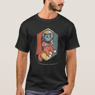 Kat in de ruimte Ruimtekat Nerdy 1 T-shirt