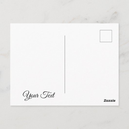 Kat in de ruimtesolf. briefkaart (Achterkant)