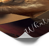 Kat in de schoenenkast - Sarcastisch kat Poster (Hoek)