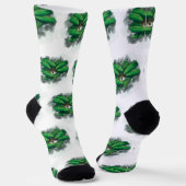 Kat in de Struiken Sokken (Gebogen)