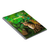 Kat in de tuin notitieboek (Rechterzijde)