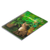 Kat in de tuin notitieboek (Linkerzijde)