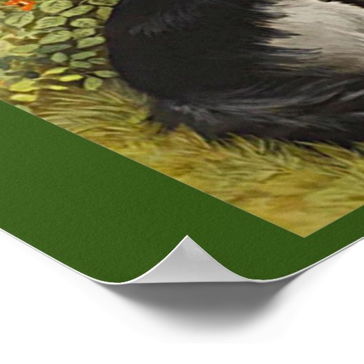 Kat in de tuin van Louis Wain Card Poster (Hoek)