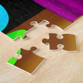 Kat in de viskom legpuzzel (Zijkant)