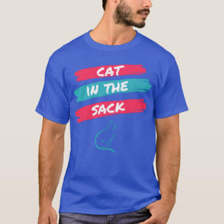 kat in de zak retro t-shirt