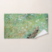 Kat in de zomerweide, Bruno Liljefors Handdoek (Handdoek)