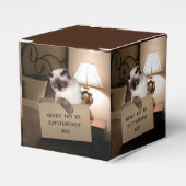 Kat in doos bedankdoosjes (Voorkant Zijde)