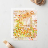 Kat in een Blokkerdoos de Nieuwe Kaart van de Aank Notitiekaartje (Voorkant / Achterkant in situ)