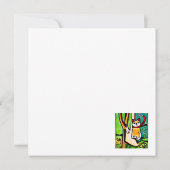 Kat in een boom (Achterkant)