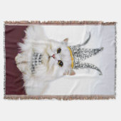 Kat in een kroon deken (Voorkant)