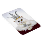 Kat in een kroon magneet (Rechterzijde)