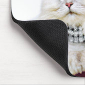 Kat in een kroon muismat (Hoek)