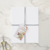 Kat in een Label met tuincadeaus Cadeaulabel (Met Touw)