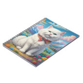 Kat in een Notitieboek (Linkerzijde)