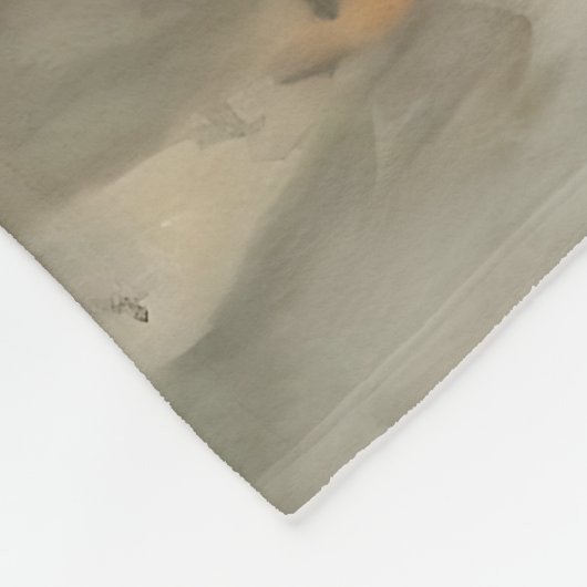 Kat in een pak fleece deken (Hoek)