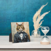 Kat in een pak fotoplaat (Insitu)