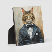 Kat in een pak fotoplaat (Voorkant)