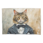 Kat in een pak kussensloop (Voorkant)