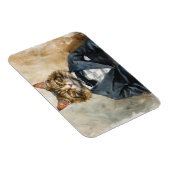 Kat in een pak magneet (Rechterzijde)