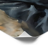 Kat in een pak perfect poster (Hoek)