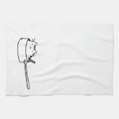 Kat in een Pot Kitchen-handdoek Theedoek (Horizontaal)