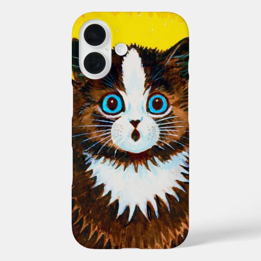 Kat in een regenboog, Louis Wain Case-Mate iPhone Case (Achterkant)