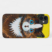 Kat in een regenboog, Louis Wain Case-Mate iPhone Case (Achterkant (horizontaal))