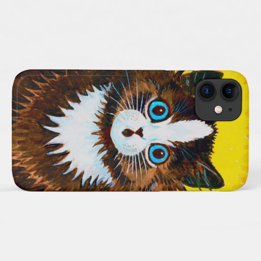 Kat in een regenboog, Louis Wain Case-Mate iPhone Case (Achterkant (horizontaal))