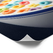 Kat in een ruimtepak poster (Hoek)