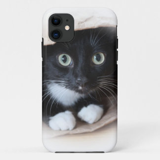 Kat in een tas Case-Mate iPhone case