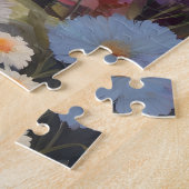 Kat in een tuin van verwondering legpuzzel (Zijkant)