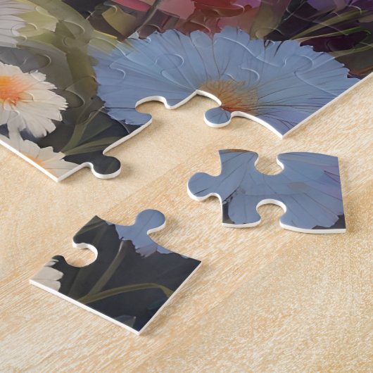 Kat in een tuin van verwondering legpuzzel (Zijkant)