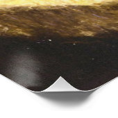 Kat in een Victoriaans  kunst  schilderen Perfect Poster (Hoek)