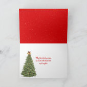 kat in feestdagen kaart (Binnen)